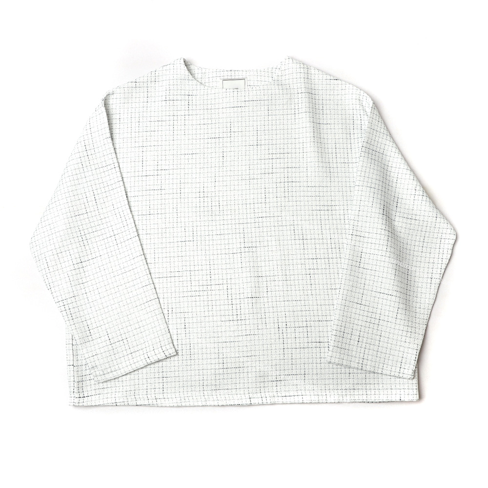 언디너리 루즈 트위드 긴팔 티셔츠 제품